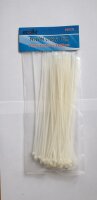 Kabelbinder 160 Stück 3 x 200 mm weiß Nylon...