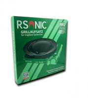 Grillplatte BBQ Grillaufsatz 32cm für Tragbare Gaskocher Ronic