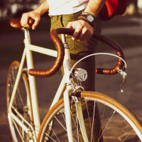 LUXTRA Fahrrad Frontlicht für Nabendynamo 30 Lux "RETRO"