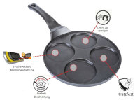 Pfannkuchen Pfanne Eierpfanne Lochpfanne Ø26cm - B-WARE