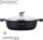 Kochtopf Induktion Ø28cm Suppentopf Casserole Deckel Brattopf Schwarz