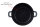 Servierpfanne Kochtopf mit Deckel Induktion Ø28cm Aluguss Schwarz
