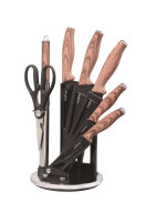 8 tlg Messerset Koch-. Messerständer drehbar...