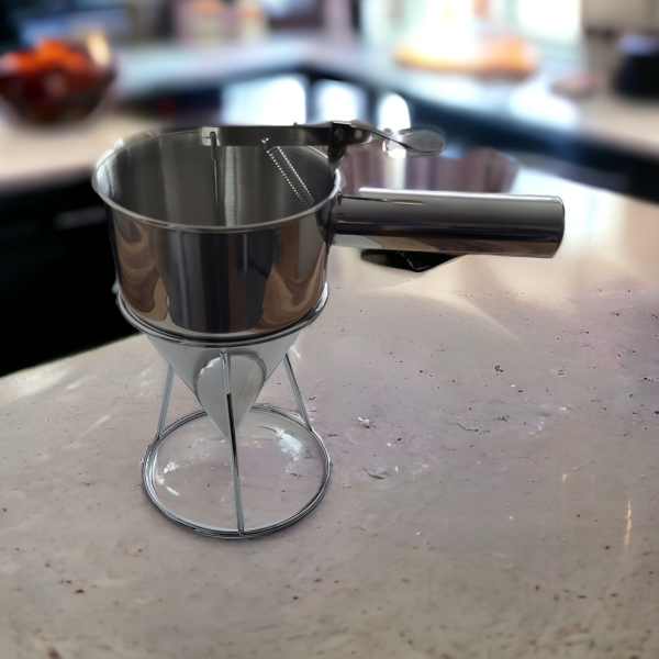Cheffinger Edelstahl Trichter Pancake Dispenser