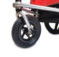 DMS® Fahrradanhänger 2in1 Kinderanhänger Fahrrad Anhänger Jogger Radanhänger
