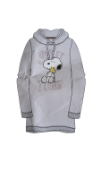 The Peanuts Snoopy Sweatkleid für Damen - Oversize...
