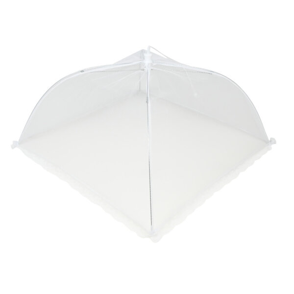 Lebensmittelabdeckhaube faltbar 43 x 43 cm