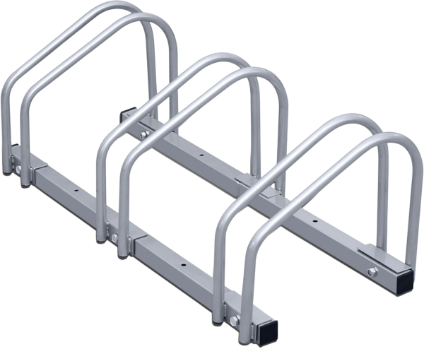 Fahrradständer Fahrradhalter  für 3 Fahrräder Metall