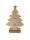 LED Holz Weihnachtsbaum mit Schneemann Motiv