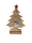 LED Holz Weihnachtsbaum mit Schneemann Motiv