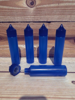 Chubby Gorilla LDPE 60 Milliliter Flaschen 5 Stück Blau