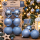 DECO LOVE Weihnachtskugeln 6er Set Silber Christbaumkugeln Glitzer Baumschmuck